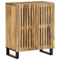 Preview: ARDEBO.de - Sideboard 60x34x75 cm Raues Massives Mangoholz