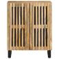 Preview: Sideboard 60x34x75 cm Raues Massives Mangoholz