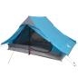 Preview: Campingzelt 2 Personen Blau Wasserdicht