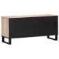 Preview: TV-Schrank 100x34x46 cm Massivholz Mango