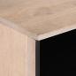 Preview: TV-Schrank 100x34x46 cm Massivholz Mango