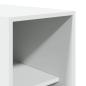 Preview: Kleiderschrank Weiß 30x50x200 cm Holzwerkstoff