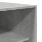 Preview: Kleiderschrank Betongrau 80x50x200 cm Holzwerkstoff