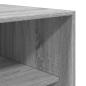 Preview: Kleiderschrank Grau Sonoma 80x50x200 cm Holzwerkstoff