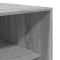 Preview: Kleiderschrank Grau Sonoma 50x50x200 cm Holzwerkstoff