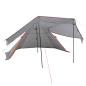 Preview: Tipi-Campingzelt 5 Personen Grau Wasserdicht