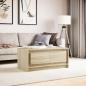 Preview: LED-Couchtisch Sonoma-Eiche Holzwerkstoff