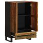 Preview: Highboard 60x34x100 cm Massivholz Akazie