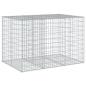 Preview: Gabione mit Deckel 150x100x100 cm Verzinktes Eisen
