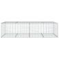 Preview: Gabione mit Deckel 200x100x50 cm Verzinktes Eisen