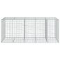 Preview: Gabione mit Deckel 250x100x100 cm Verzinktes Eisen