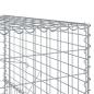 Preview: Gabione mit Deckel 800x100x150 cm Verzinktes Eisen