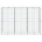 Preview: Gabione mit Deckel 300x100x200 cm Verzinktes Eisen