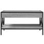 Preview: Couchtisch mit Infinity-LED Grau Sonoma 70x50x38 cm
