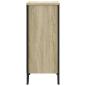 Preview: Bücherregal Sonoma-Eiche 80x31x74,5 cm Holzwerkstoff