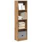 Preview: ARDEBO.de - Bücherregal Artisan-Eiche 40x24x143 cm Holzwerkstoff