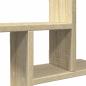 Preview: Wandregale 2 Stk. Sonoma-Eiche 38x12x38 cm Holzwerkstoff