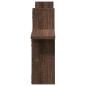 Preview: Wandregale 2 Stk. Eichen-Optik 38x12x38 cm Holzwerkstoff