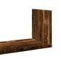 Preview: Wandregale 3 Stk. Räuchereiche 58x18x18 cm Holzwerkstoff