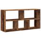 Preview: Wandregal Altholz-Optik 100x25x50 cm Holzwerkstoff
