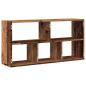 Preview: Wandregal Altholz-Optik 100x25x50 cm Holzwerkstoff