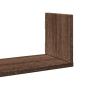 Preview: Wandregale 3 Stk. Eichen-Optik 58x18x18 cm Holzwerkstoff