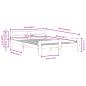 Preview: Massivholzbett ohne Matratze Wachsbraun 150x200 cm Kiefernholz