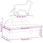 Preview: Hundebett Rosa 70x52x30 cm Samt
