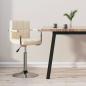 Preview: ARDEBO.de - Barhocker Creme Stoff