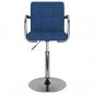 Preview: Barhocker Blau Stoff