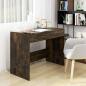 Preview: ARDEBO.de - Schreibtisch Räuchereiche 101x50x76,5 cm Holzwerkstoff