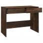 Preview: Schreibtisch Räuchereiche 101x50x76,5 cm Holzwerkstoff