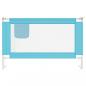 Preview: Kleinkind-Bettschutzgitter Blau 120x25 cm Stoff