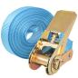 Preview: Ratschen-Spanngurte 4 Stk. 0,8 Tonnen 6m×25mm Blau