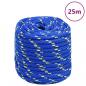 Preview: ARDEBO.de - Bootsseil Blau 18 mm 25 m Polypropylen