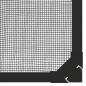 Preview: Magnet-Insektenschutz für Fenster Anthrazit 80x140 cm