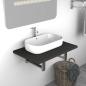 Preview: ARDEBO.de - Badmöbel Grau 60x40x16,3 cm