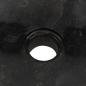 Preview: Waschbecken 40x12 cm Marmor Schwarz