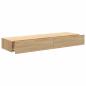 Preview: TV-Schränke mit LED-Leuchten 2 Stk. Sonoma-Eiche 60x35x15,5 cm