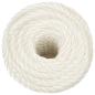 Preview: Arbeitsseil Weiß 20 mm 50 m Polypropylen