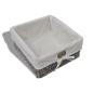 Preview: Sitzbank mit Stauraum Braun 62×33×42 cm Paulownia Holz