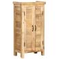 Preview: Bücherregal 50x30x180 cm Massivholz Mango
