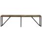 Preview: Sitzbank 160x35x46 cm Altholz Massiv
