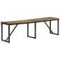 Preview: Sitzbank 160x35x46 cm Altholz Massiv