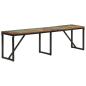 Preview: Sitzbank 160x35x46 cm Altholz Massiv
