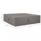 Preview: Madison Garten-Lounge-Set-Abdeckung 255x255x70 cm Grau