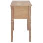 Preview: Schreibtisch Braun 109,5 x 45 x 77,5 cm Holz