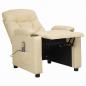 Preview: Massagesessel Creme Stoff