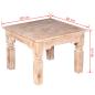 Preview: Couchtisch Akazienholz 60x60x45 cm