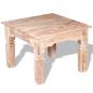 Preview: Couchtisch Akazienholz 60x60x45 cm